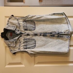 JACHS Girlfriend denim western top